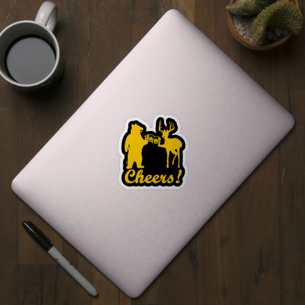 Cheers ! (yellow) by NewSignCreation